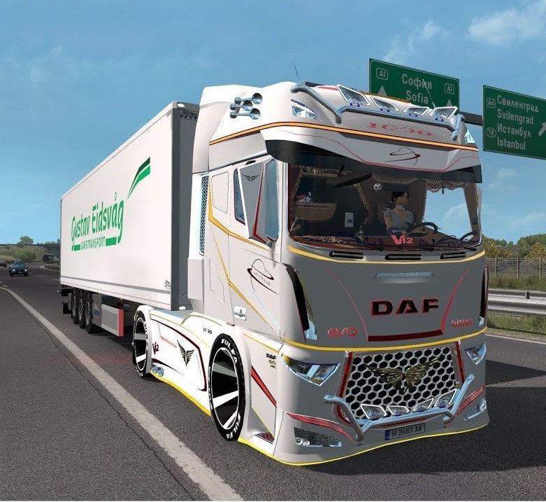 Приложения для грузовика. ETS 2 DAF EVO Wing. DAF XF New ETS 2. Даф етс 2 1.30. DAF XG ETS 2.