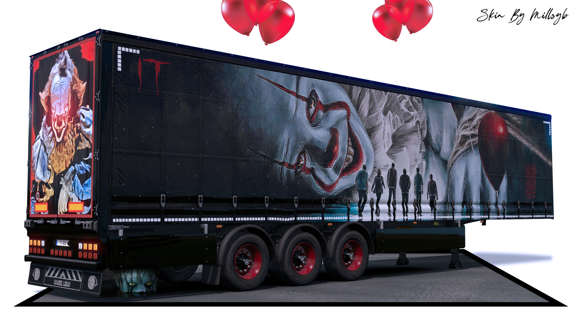 IT Trailer Skin 1 - ETS2 mods Euro truck simulator 2 mods - ETS2MODS.LT.