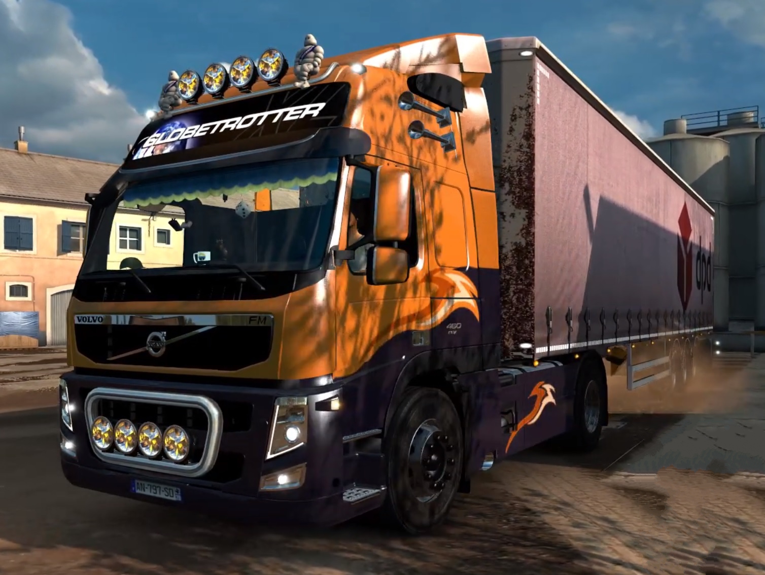 Volvo Fm13 2009 By Au44 V4 5 Edit By Mjtemdark 1 36 X Ets2 Mods