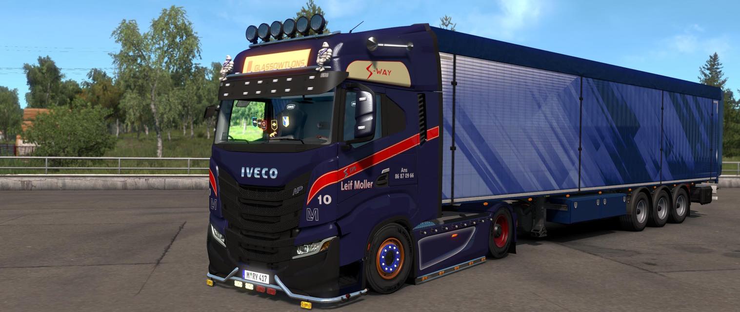 Iveco S Way Realistic Exterior And Interior V20 Ets2 Mods Euro Truck Simulator 2 Mods 9473