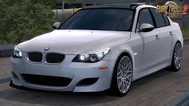 BMW 5 Series E60 + Interior v1.1 (1.37.x) - ETS2 mods | Euro truck ...