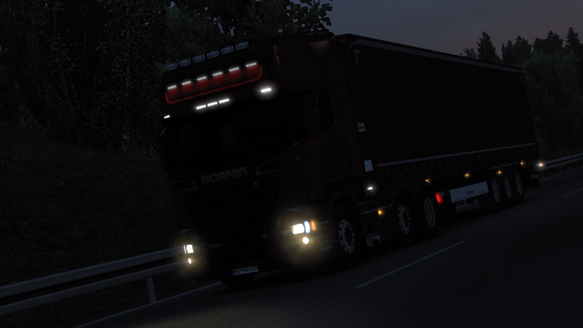 Realistic Headlights v1.0 - ETS2 mods | Euro truck simulator 2 mods ...