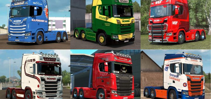 Scania R S Ke Palms Akeri Ab Skin Pack By Wexsper Ets Mods Euro