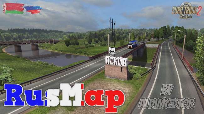 Map Of Russia And Belarus Rusmap V2 2 1 Upd 12 08 1 38 X Ets2 Mods Euro Truck Simulator 2 Mods Ets2mods Lt