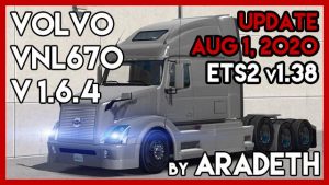 Volvo Vnl By Aradeth Ets V V Ets Mods Euro Truck Simulator Mods Ets Mods Lt