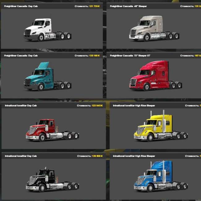 american truck mods for euro truck simulator 2