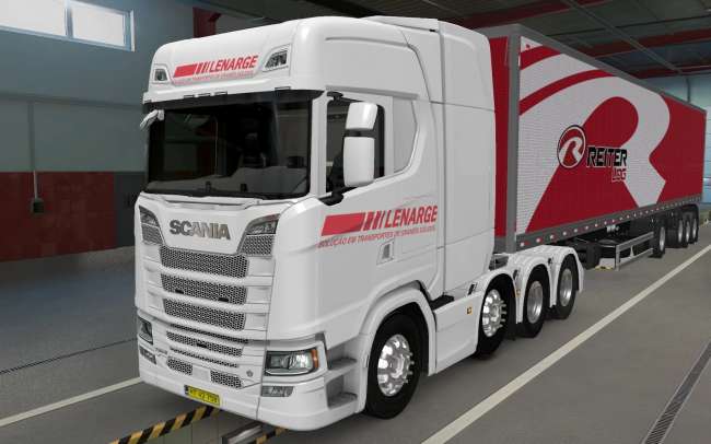 SKIN SCANIA S 2016 8X4 LENARGE BY RODONITCHO MODS 1.42 - ETS2 mods ...