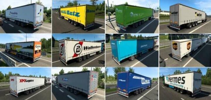 Heavy Cargo Trailers Pack For Russian Open Spaces Map Ets Mods Euro Truck Simulator Mods