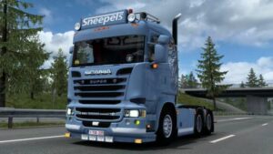 SCANIA R580 SNEEPELS V1.43-1.44 - ETS2 mods | Euro truck simulator 2 ...