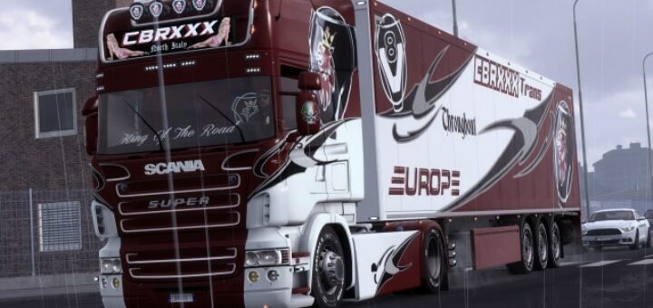 Woodtrans AB Scania R combo v1.1 - ETS2 mods | Euro truck simulator 2 ...