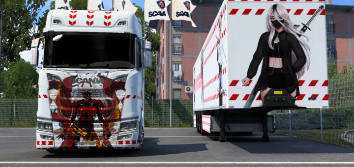 Michael Hoeven Truckstyle Rjl Skin Pack Ets Mods Euro Truck