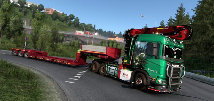 Scania RJL Back Plate v1.0 [1.36 - 1.37] - ETS2 mods | Euro truck ...