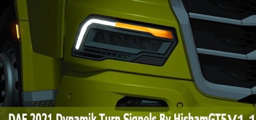 DAF 2021 Dynamik Turn Signels By HishamGT5_01R30