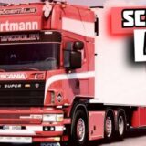 Scania 164L 580 4-series + Trailer Hartmann-1_37CXD