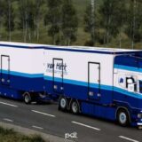 Scania R450 + trailer van Herk-1_1QQQ6