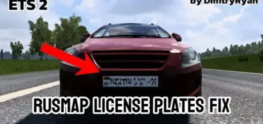 RusMap License Plates Fix_RFC7X