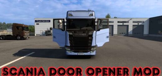 AIE Scania Door Opener Mod