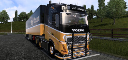 Volvo FH 2023 Megamod + Trailer