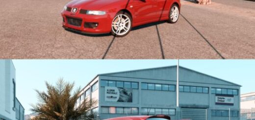 Seat Leon Cupra 2003 with popcorn