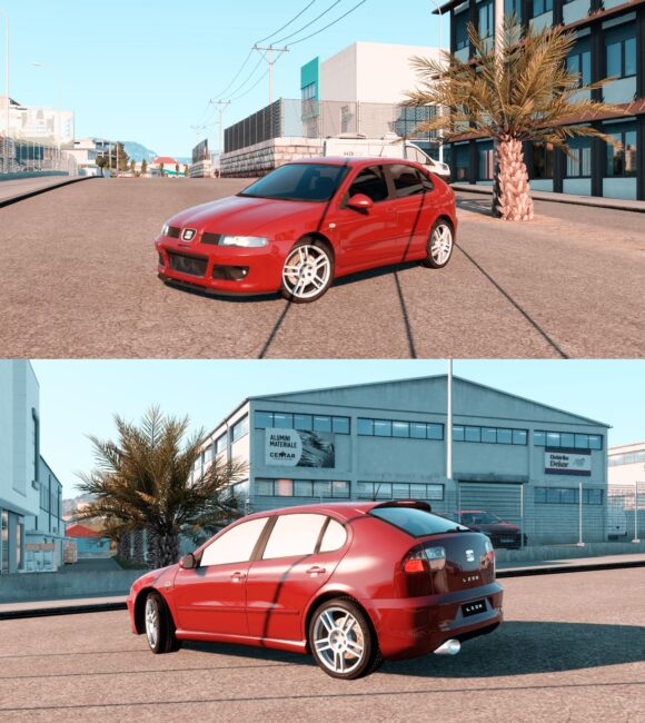 Seat Leon Cupra 2003 with popcorn