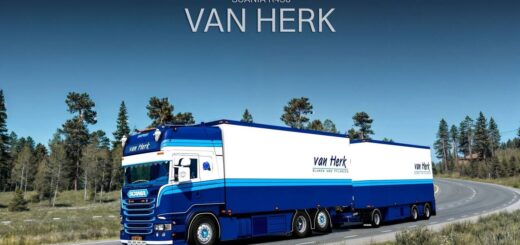 Scania-R450-trailer-van-Herk_E1W09
