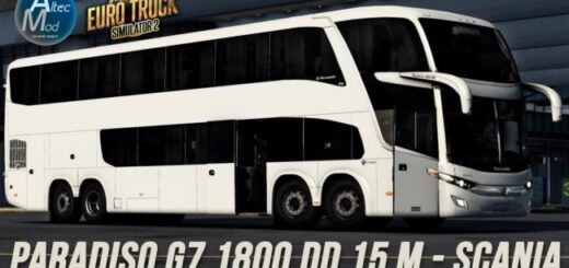 G7 1800 DD – SCANIA – 15 METROS ETS2 altec