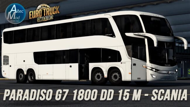 G7 1800 DD – SCANIA – 15 METROS ETS2 altec