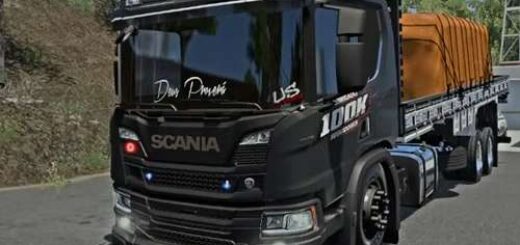 SCANIA P-360 e rodas