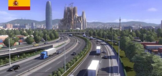 Barcelona Full City Map – ETS2 v1.0