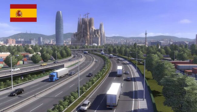 Barcelona Full City Map – ETS2 v1.0