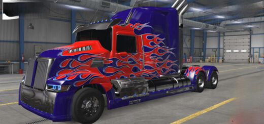 Western Star 5700XE Optimus Prime v1.0 (1.57.x)