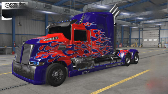 Western Star 5700XE Optimus Prime v1.0 (1.57.x)