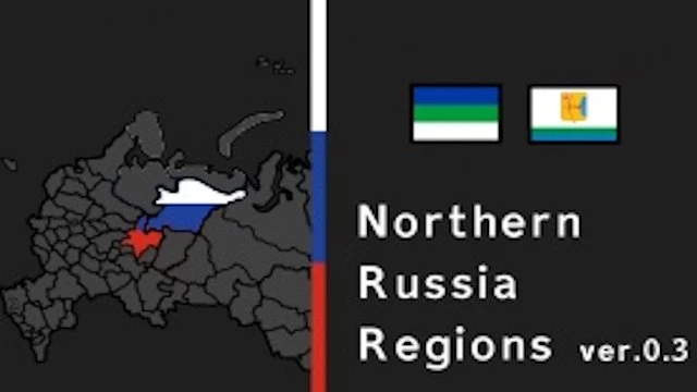 Northern Russia Regions Map v0.3b 1.57
