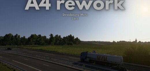 A4 rework Strasbourg-Metz Promods addon BETA v0.2 1.57