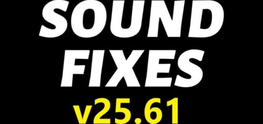 Sound Fixes Pack - ATS v25.61