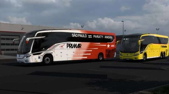 Busscar NB1 4×2 e 6×2 Volvo e Scania