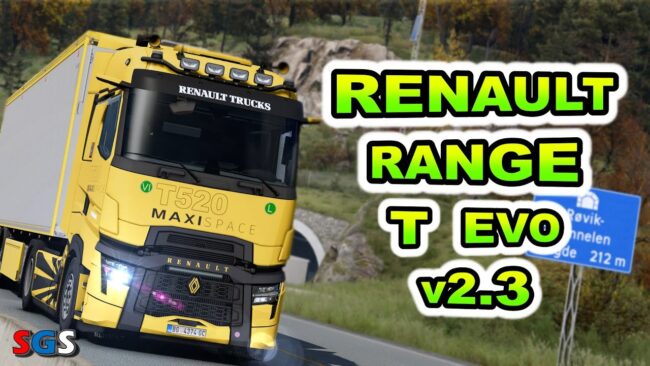Renault Range T Evo by Gloover v2.3 1.57