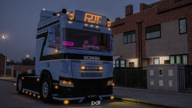 Scania R500 + Trailer PDT Logistics v1.0 1.57