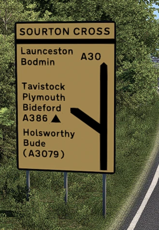 A30 + Bodmin Signage Addon v1.0 1.57