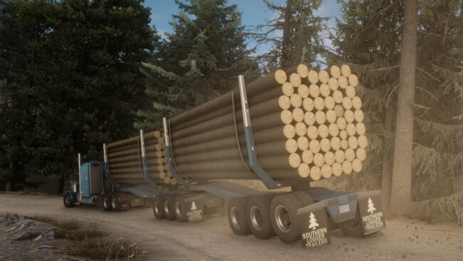 Southern Logging Trailers v1.0 1.57