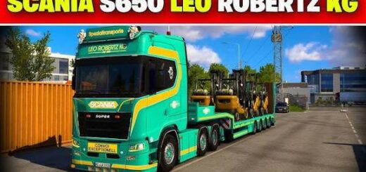 Scania R650 Leo Robertz KG