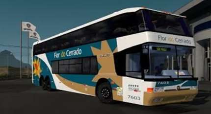 MARCOPOLO PARADISO GV 1800 DD SCANIA 30 SKINS