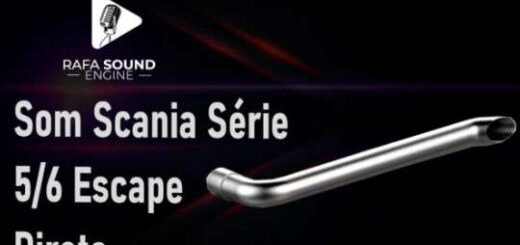 Scania V8 Open Pipe v3.1