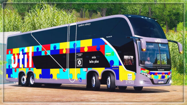 Busscar VisstaBuss DD Multichasis v1.5 ETS2 1.57