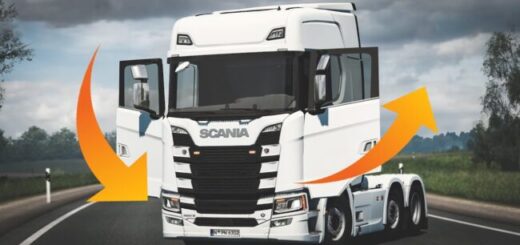 MOD ABERTURA DE PORTAS PARA TODOS SCANIA