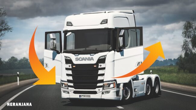 MOD ABERTURA DE PORTAS PARA TODOS SCANIA