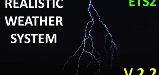 Realistic Weather System V2.2 [ETS2 1.57]
