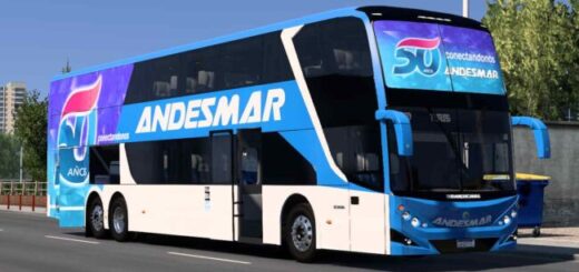 Sudamericanas F50 IV DP 6×2 Scania v1.7 (1.57.x)