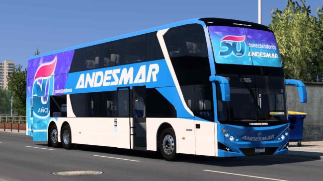 Sudamericanas F50 IV DP 6×2 Scania v1.7 (1.57.x)