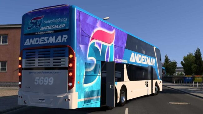 Sudamericanas F50 IV DP 6×2 Scania v1.7 (1.57.x)